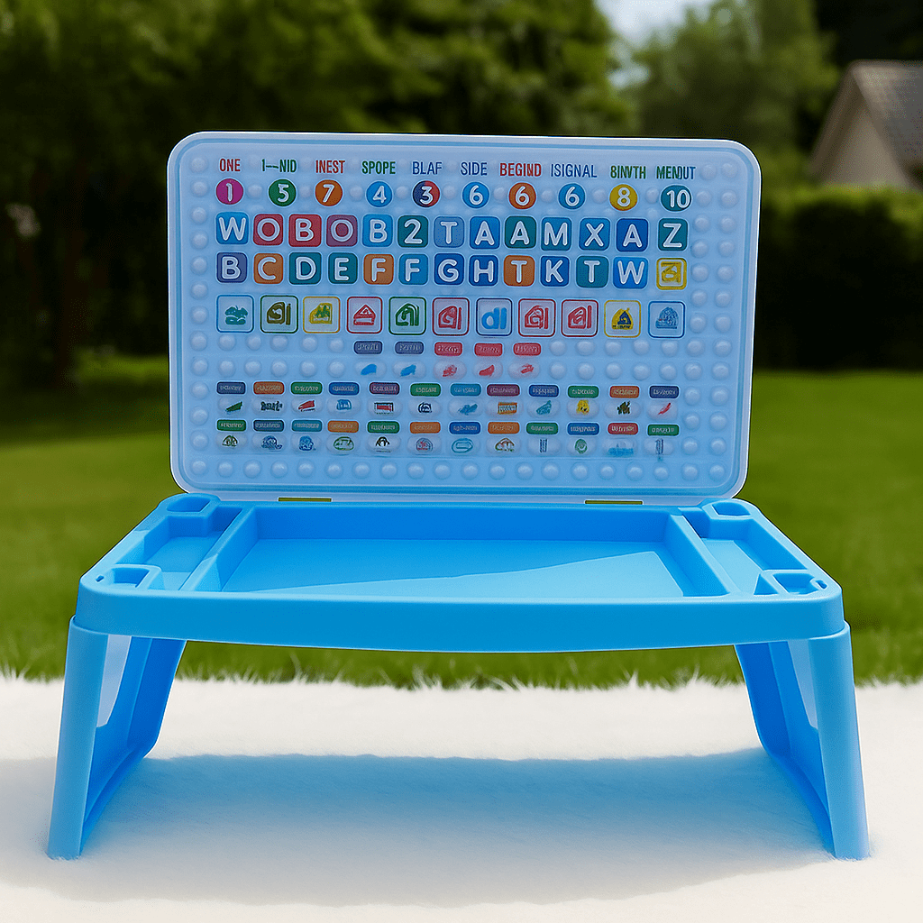 20250611_1850_Pink Foldable Reading Desk_remix_01jxfghts8ebbr996qqfn1ytng