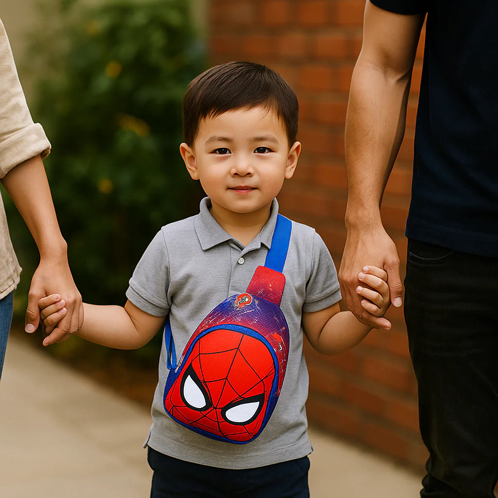20250903_1048_স্পাইডারম্যান ব্যাগসহ শিশু_remix_01k46yce6sf3fspza3hk3wrhc6